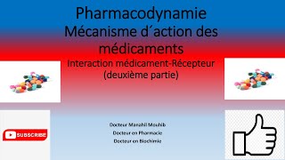 PHARMACODYNAMIE  SUITE [upl. by Zetroc689]