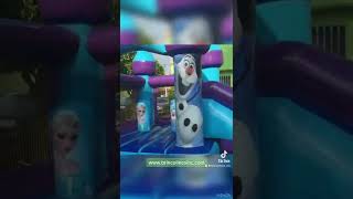 Brincolin inflable de Frozen BrincolinesInc [upl. by Keyek]