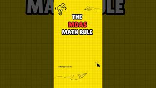 Learn the MDAS Math Rule mathquizforgenius math mathexam trivia maths mathrules [upl. by Socin]