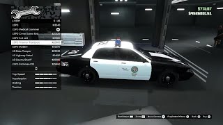 Vapid Stanier LE Cruiser customization gta online [upl. by Enyawad292]