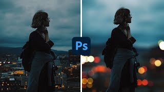 2 Simple Steps to Add Amazing Bokeh Effect in Photoshop [upl. by Junius174]