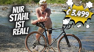 Stahlgravelbike von RENNSTAHL im Test  853 Gravel mit Top Ausstattung 💯 [upl. by Mulry]