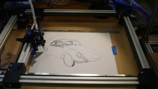 2020 DRAWbot VW Beetle [upl. by Ttehr]