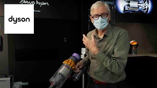 James Dyson launches new Dyson vacuum with laser technology [upl. by Yelyah426]