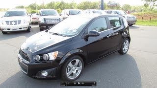 2012 Chevrolet Sonic Turbo LTZ Hatchback 6spd Start Up Exhaust and In Depth Review [upl. by Villada25]