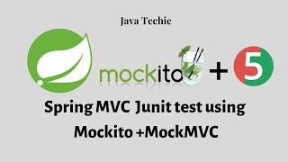 Spring Mvc unit test using Mockito  MockMVC  Java Techie [upl. by Aseneg897]