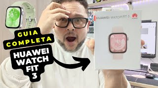 HUAWEI Watch Fit 3  Guia completa [upl. by Pen]