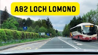 Luss to Tarbet Full Drive  The Bonnie Banks of Loch Lomond [upl. by Garceau]