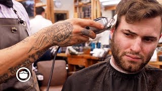 My First Haircut in 5 Months  South Austin Barber Shop [upl. by Domingo88]