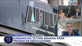 GANANCIAS Última semana para presentar deducciones [upl. by Ahseinaj842]