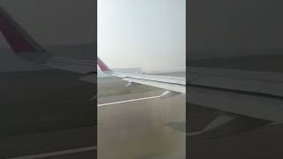 Air India tranding songs flight takeoff  delhi airport  best airport vedio [upl. by Karin]