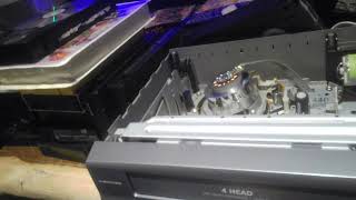 inside the Magnavox VCRDVD Combo MWD2205 amp More Part 1 on 12232023 [upl. by Oeflein217]