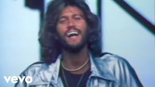 Bee Gees  Stayin Alive Official Music Video [upl. by Nosyrb967]