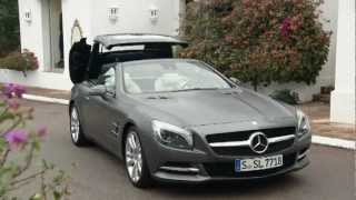 Mercedes 2013 SL 500 Interior And Road Trailer [upl. by Airb27]