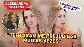 Alessandra Scatena revela detalhes de namoro com Gugu salário no SBT e mais Difícil andar na rua [upl. by Eliga]