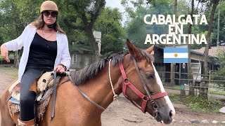 CABALGATA con Gauchos en Salta 🐎🤠 [upl. by Orfield]