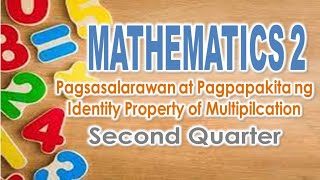 MATH 2  Paglalarawan at Pagpapakita ng Identity Property ng Multiplication [upl. by Lainahtan352]