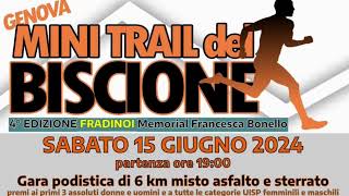 Mini Trail del Biscione del 15 Giugno 2024 [upl. by Brothers]