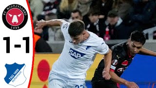 Midtjylland vs Hoffenheim 11 Max Moerstedt Goal All Goals and Extended Highlights [upl. by Jamal]