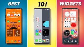 Top 10 New DHAANSU Widgets For Android 2024 Best KWGT Widget Packs 2024 Paid amp Free [upl. by Noak]
