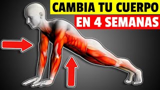 5 Ejercicios SIMPLES para RESULTADOS RÁPIDOS Entrenamiento en casa sin equipo Ejercicios HIPERTROFIA [upl. by Eraste429]