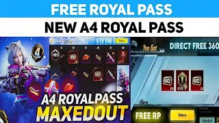 🤯 A4 ROYAL PASS 1 To 100 RP Max  A4 ROYAL PASS PUBG MOBILE😱 Bgmi New Royal Pass  Bgmi New Update [upl. by Holbrooke]