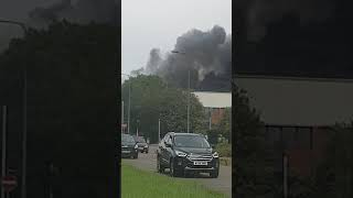 Fire Premier Inn cribbs Causeway Bristol 17 06 2019 [upl. by Roee849]