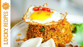 Nasi Goreng – Gebratener Reis besser als vom Lieferdienst 🇮🇩 [upl. by Orran]