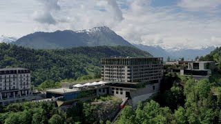 Meeting high standards at the Bürgenstock Resort amp Spa with Schulthess Machines [upl. by Eerdna]