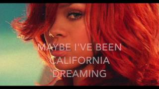 California King Bed 2  Rihanna  Karaoke female lower [upl. by Sualokcin]