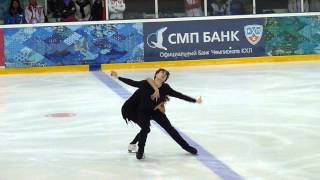 MonkoKhaliavin FD Russian Open Skates 2014 [upl. by Sihunn]