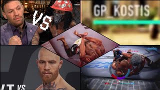 UFC4 SHORTCLIPS YTCHANNEL GPKOSTIS CONORMCGREGOR VS ELTAUROANANSI BIGTAURUSCAM OCTOB2024 [upl. by Samuele554]