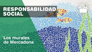 Los murales de Mercadona un proyecto social [upl. by Alben]