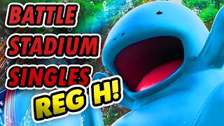 CHOICE BAND QUAGSIRE  Pokemon ScarletViolet Battle Stadium Singles Regulation H [upl. by Goldfarb]