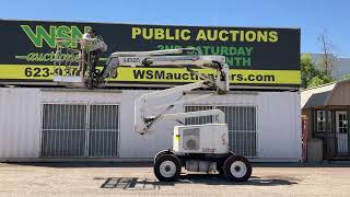 Simon 4124 Articulating Boom Lift For Virtual Auction April 13th 2024 [upl. by Upton362]