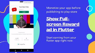 AdMob Reward Ad in Flutter  Monetize your flutter app  Flutter Admob Monetization with Reward Ad [upl. by Shermy660]