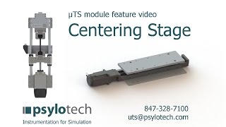 µTS Module Series Centering Stage [upl. by Dyrraj]