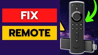 FIXED Amazon Firestick Remote Not Working [upl. by Anoynek]