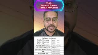 PGCIL Diploma Trainee Perks and Allowances  Mobile Laptop Conveyance Medical [upl. by Eynobe]