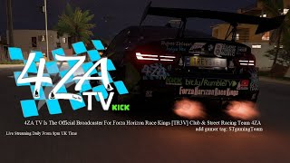 4ZA STREET RACING TV  NEXT FORZA HORIZON 5 CONVOY 9pm UK TIME [upl. by Suoivatram]