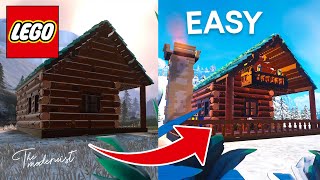 How to Transform your Winter Cabin in Fortnite Lego [upl. by Romelle]