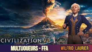 Civilization VI Multijoueurs  Wilfrid Laurier  FFA [upl. by September]