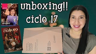 Unboxing ciclo 17📦 Especial navidad 🎄Full Avon y Natura 🧡 [upl. by Llehsyt]