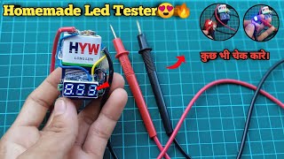 घर पे बना डाला Led Tester 😍 🔥How to make LED TestarSagar technical 44🔥😍 [upl. by Eliathan538]