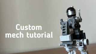 CUSTOM MECH TUTORIAL EASY BUILD NO BALL JOINTS [upl. by Mallorie210]