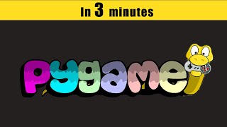 Pygame In 3 Minutes [upl. by Ahsimat516]