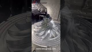 Impeller 5 axis machining [upl. by Samuele]