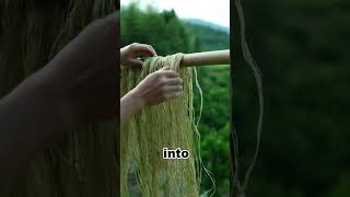 How jute is made into fabric？丨AmazingNotes [upl. by Manella]