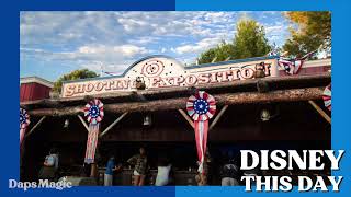 Frontierland Shooting Gallery  DISNEY THIS DAY  July 12 1957 [upl. by Zeba]