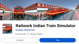 Railworks Indian Train Simulator Download  How To Download Railworks In android [upl. by Sedgewinn]